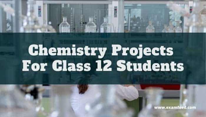 chemistry project for class 12