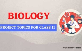 biology projects for class 11