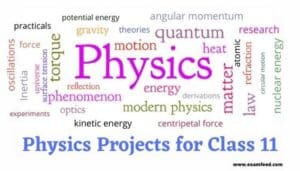 physics experimental project for class 11