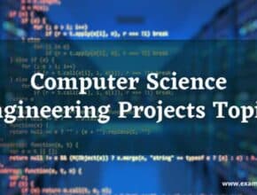 computer science projects topics