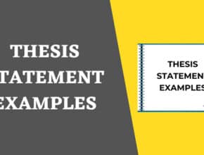 thesis statement examples