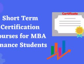 Short Term Certification Courses for MBA Finance